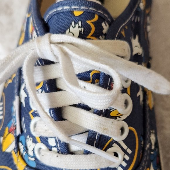 Vans Limited Edition Donald Duck Disney tennis shoes Men 9.5 Womens 11 - Picture 14 of 16